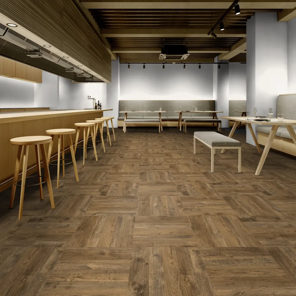 東リ Image Fit シミュレーター出力例:フロアタイル参考イメージ